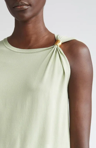 Altuzarra Rinaldi Asymmetric Cap Sleeve Sweater