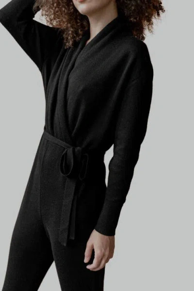 Sskein Wrap Neck Jumpsuit