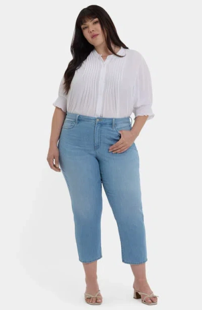 Nydj Piper Crop Relaxed Straight Leg Jeans
