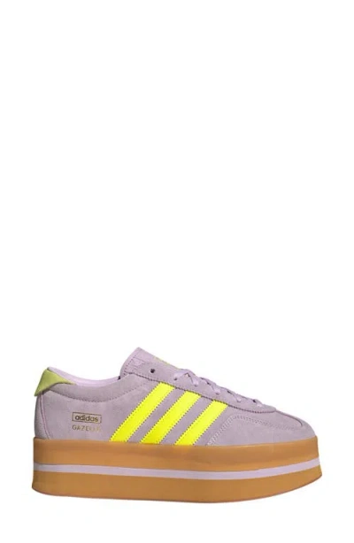 Adidas Originals Adidas Gazelle Stack Platform Sneaker In Pink
