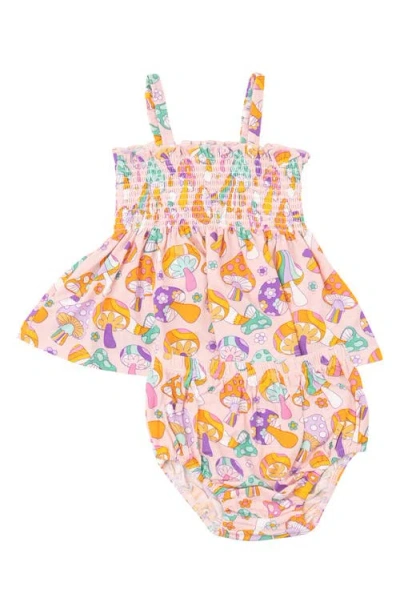 Angel Dear Smocked Ruffle Top & Bloomers