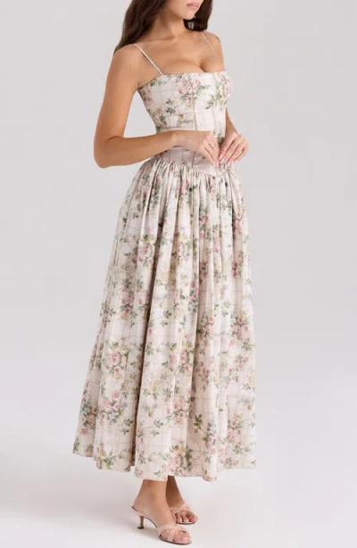 House Of Cb Ysabella Floral Maxi Sundress