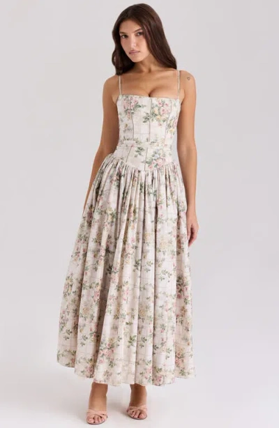 House Of Cb Ysabella Floral Maxi Sundress
