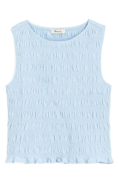 Madewell Smocked Tank Top