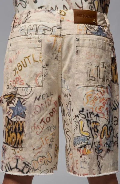 Jordan Print Cotton Twill Shorts