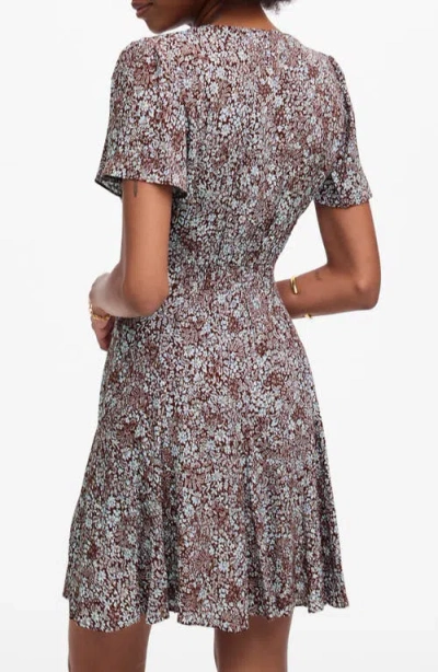 Madewell Floral Button-up Mini Sundress