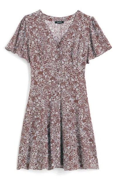 Madewell Floral Button-up Mini Sundress