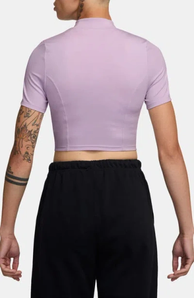 Jordan Mock Neck Crop Top