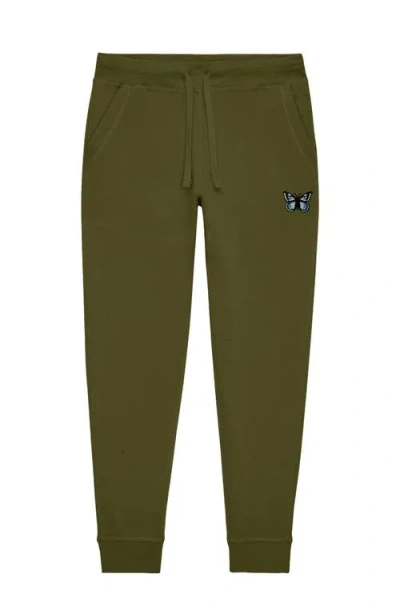Dalix Womens Butterfly Midweight Fleece Jogger Pant