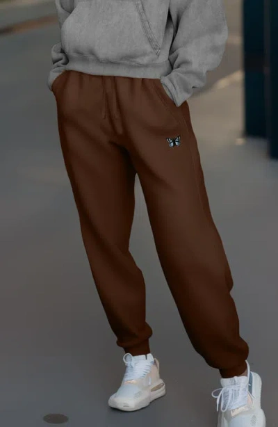 Dalix Womens Butterfly Midweight Fleece Jogger Pant