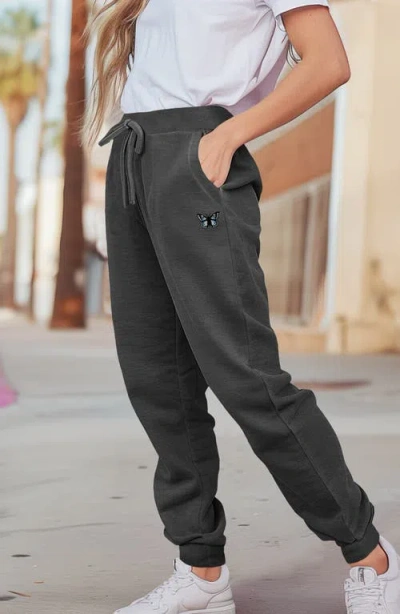 Dalix Womens Butterfly Midweight Fleece Jogger Pant