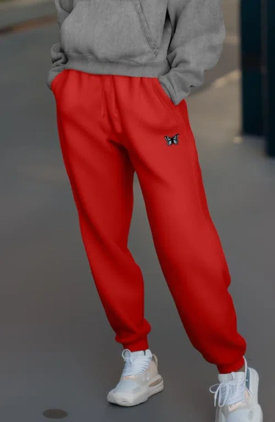Dalix Womens Butterfly Midweight Fleece Jogger Pant