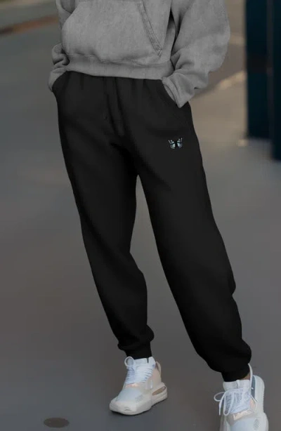 Dalix Womens Butterfly Midweight Fleece Jogger Pant