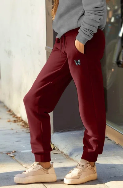 Dalix Womens Butterfly Midweight Fleece Jogger Pant