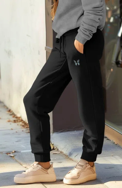 Dalix Womens Butterfly Midweight Fleece Jogger Pant