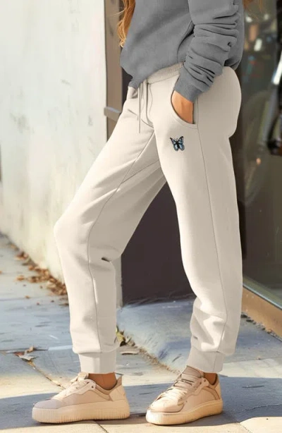 Dalix Womens Butterfly Midweight Fleece Jogger Pant