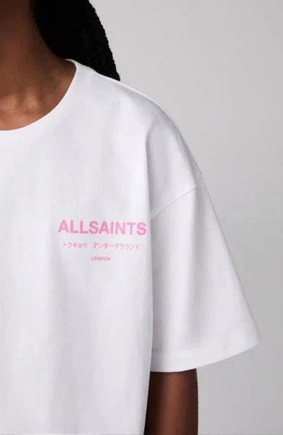 Smallsaints By Allsaints Kids' Underground Oversize Cotton Graphic T-shirt