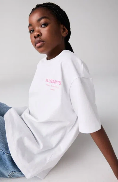 Smallsaints By Allsaints Kids' Underground Oversize Cotton Graphic T-shirt