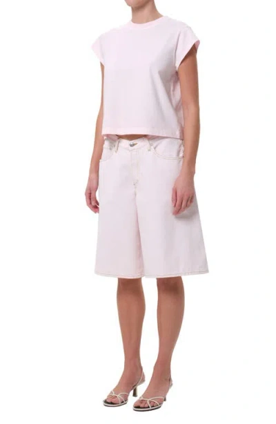 Agolde Bryce Cap Sleeve Tee