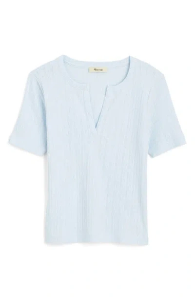 Madewell Pointelle Crewneck Short Sleeve T-shirt