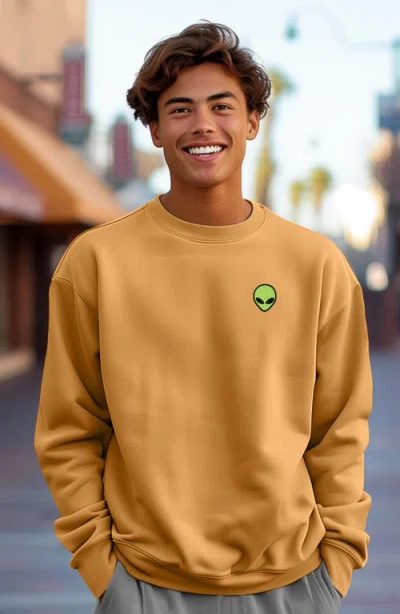Dalix Alien Heavyweight Relaxed Mens Sweatshirt
