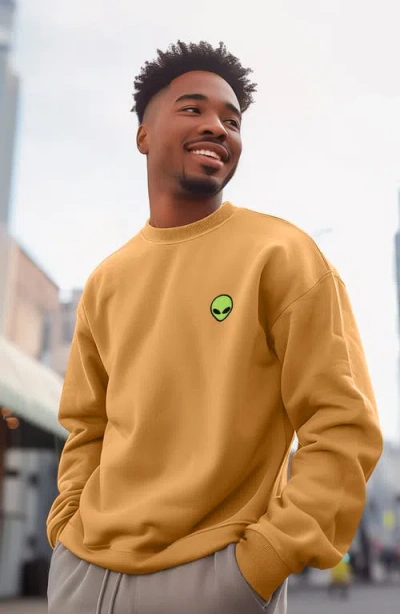 Dalix Alien Heavyweight Relaxed Mens Sweatshirt