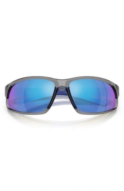 Scuderia Ferrari 64mm Oversize Irregular Sunglasses