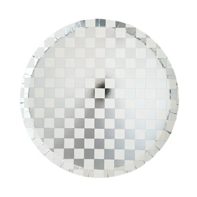Jollity & Co Checkered Dinner Plates