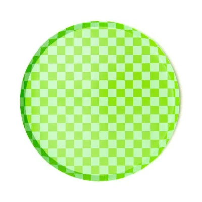 Jollity & Co Checkered Dinner Plates