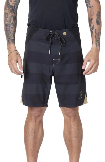 Vast Gangster Stripes Ii Stretch Board Shorts