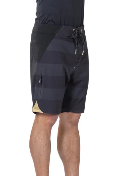 Vast Gangster Stripes Ii Stretch Board Shorts