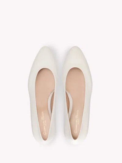 Gianvito Rossi Leather Ballerina Shoes