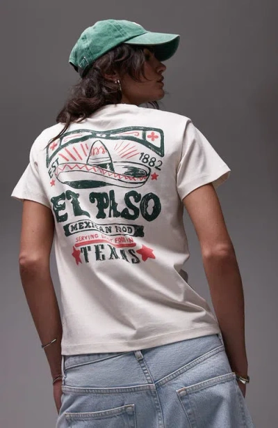 Topshop El Paso Texas Slim Fit Graphic T-shirt