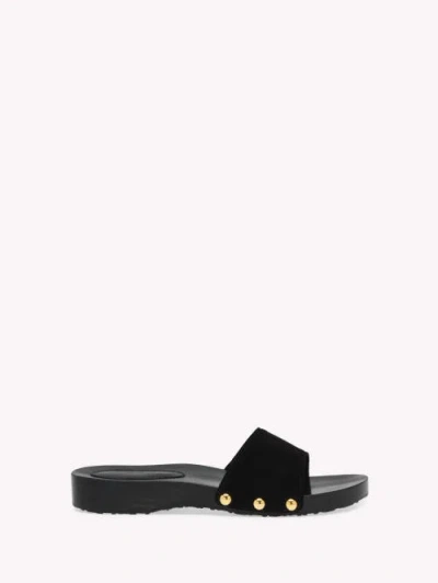 Gianvito Rossi Riviera Suede Slides