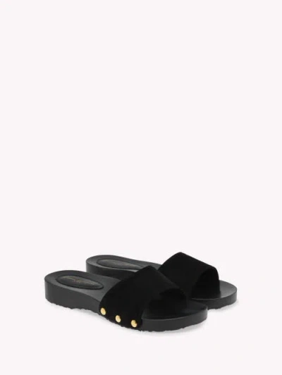Gianvito Rossi Riviera Suede Slides