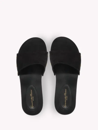 Gianvito Rossi Riviera Suede Slides