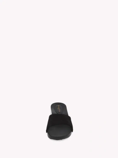 Gianvito Rossi Riviera Suede Slides