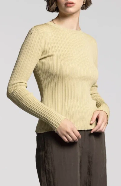 Weekend Los Angeles Eleanor Rib Crewneck Sweater