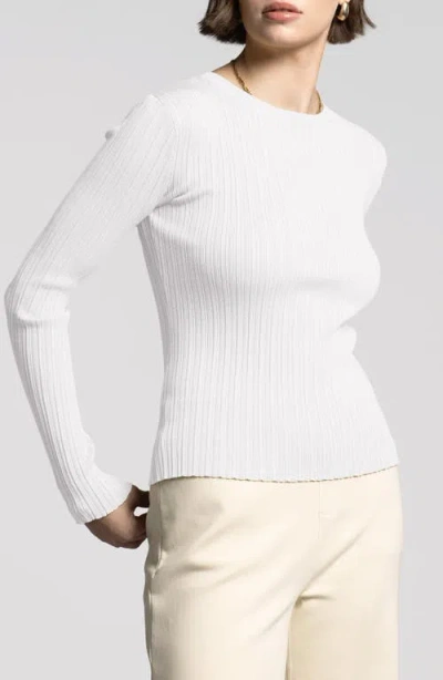 Weekend Los Angeles Eleanor Rib Crewneck Sweater