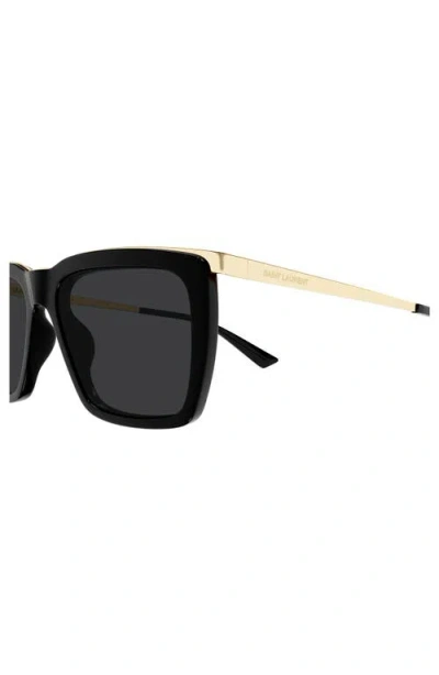 Saint Laurent Sl 765 56mm Square Sunglasses