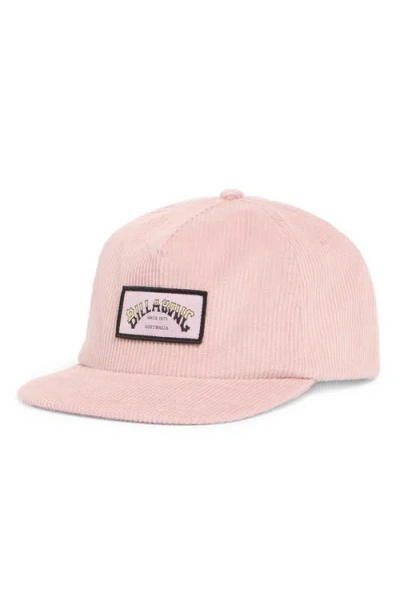 Billabong Grandpa Cotton Corduroy Snapback Baseball Cap