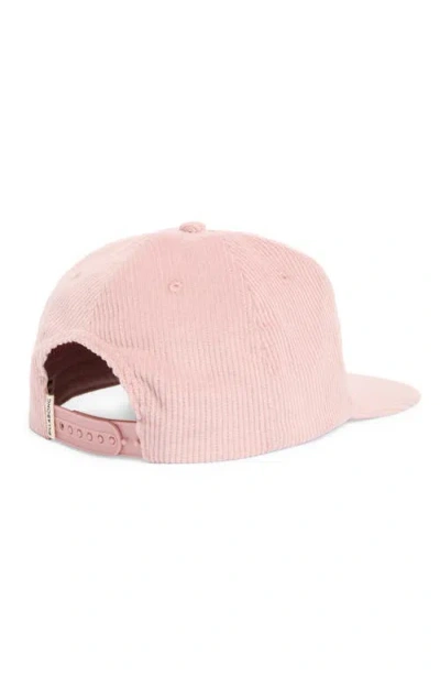 Billabong Grandpa Cotton Corduroy Snapback Baseball Cap