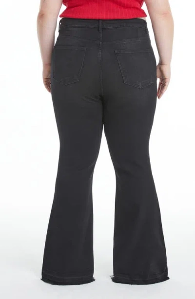 Bayeas Lauren High Waist Ripped Flare Jeans