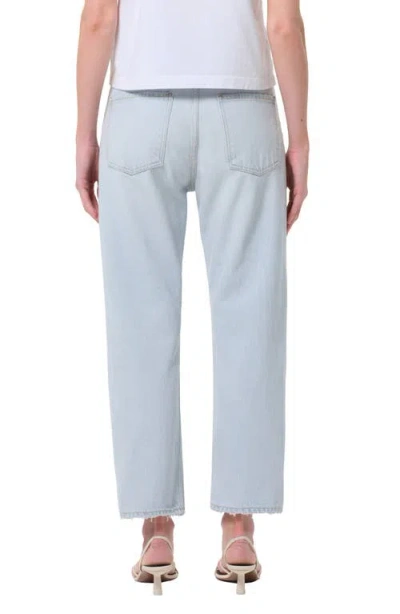 Agolde '90s Ripped Mid Rise Crop Relaxed Straight Leg Jeans