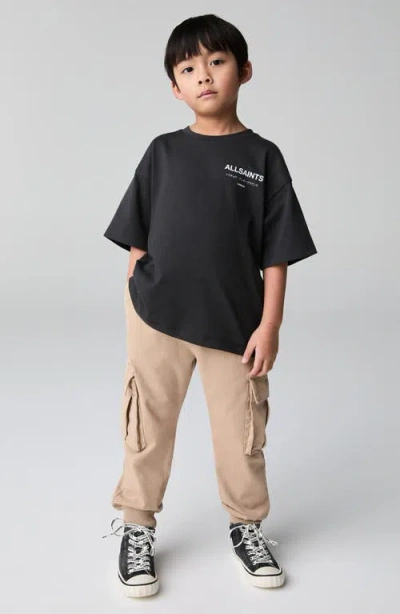 Smallsaints By Allsaints Kids' Cotton Stretch Twill Cargo Joggers