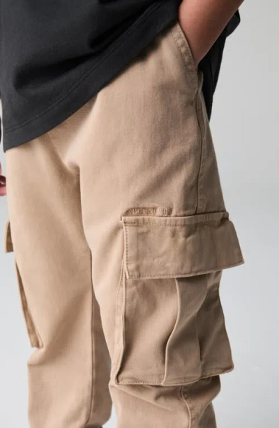 Smallsaints By Allsaints Kids' Cotton Stretch Twill Cargo Joggers