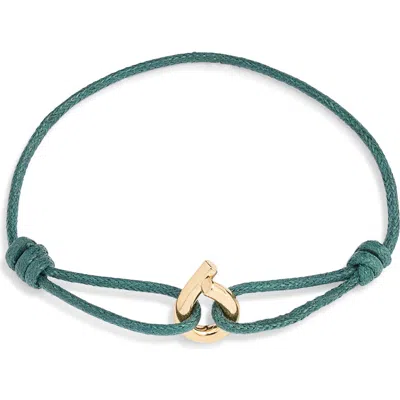 Tabayer Waxed Cotton Cord Bracelet