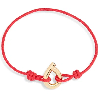Tabayer Waxed Cotton Cord Bracelet