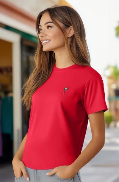 DALIX DALIX WOMENS MARTINI LIGHTWEIGHT RELAXED JERSEY TEE 