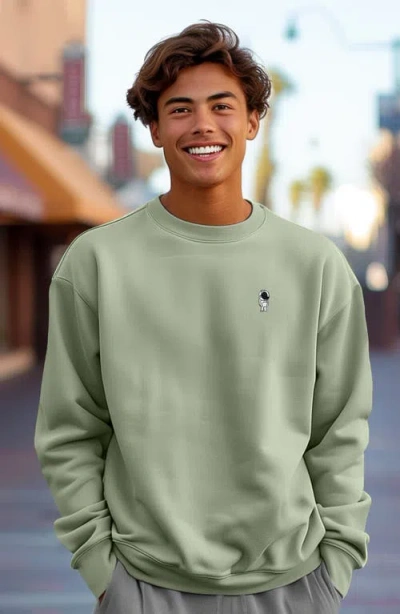 DALIX DALIX MENS ASTRONAUT HEAVYWEIGHT RELAXED SWEATSHIRT 